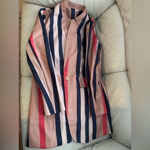 Striped Women's Coat